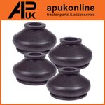 4x Tie Track Rod End Rubber Boot Dust Cover Steering for Massey Ferguson Tractor