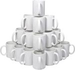 Sublimation Mugs White 11oz Blank Plain Mug ORCA Coated White Box of 36 Mugs