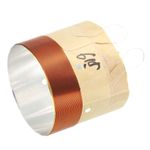 Woofer Voice Coil 2.42x0.75" 2 Layers Round Copper Wire Speaker Coil