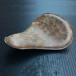 Aged Brown Motorcycle Solo Seat 3" Spring Bracket Kit For Harley Chopper Bobber