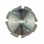 Dart PCD Fibre Cement Circular Saw Blade 160mm x 20mm x 4 Tooth  PCD160204