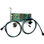 Supermicro 9300-8I 12Gb/s LSI SAS3008 ZFS PC TRUENAS HBA Card w/ 2*SATA Cables