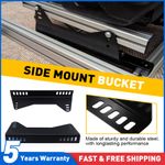 Endurance Motorsport M8 Design Steel Bucket Seat 290mm Side Mount Bracket