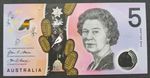 Australia 2016 Banknote $5 Issued By Bank of Australia, UNC, Polymer, Random Ser