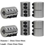 CNC Shaft Coupling Rigid Clamp Jaw Coupler Stepper Motor Shaft Joint Connector