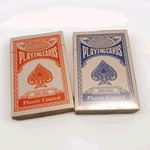 2 Pack Professional Quality Plastic Coated Playing Cards for Poker & other games