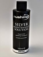 Nushine silver maintenance solution 100mls -  MAINTAIN YOUR SILVER PLATING