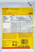 Kodak D-76 Black & White Developer Powder 1 Litre - Expiry 05/2028