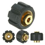 M22 X 1/4 Adapter Pressure Washer Hose Lance Fitting/Coupler For HD HDS