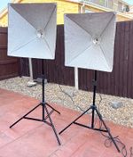 Complete Studio Flash kit - with stands - Elinchrom D-Lite RX 4/4 Softbox