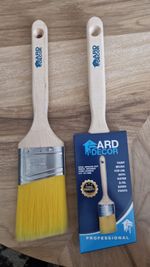 Ard Decor Professional Paint Brush,Oval Angled Paint  Sash Brush 2.5 inch 63.5mm