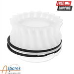 IGF PIZZA DOUGH ROLLER REAR PLASTIC PINION MALE COG STRETCHER  2300/L40Z43 WHITE