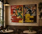 Love In a Womens' Prison / Sins Within The Family Cinema Movie Film Quad Poster