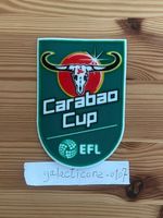 2025-2026 EFL Carabao Cup No Winner Sleeve Flock Iron On Patch Badge