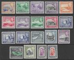 CYPRUS SG151/163 1938 KGVI Portrait Full Set of 19, Unmounted Mint (4-1/2P MLH)