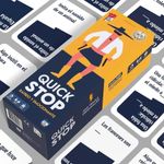 English 2-7 Players QUICK STOP Card Game for Family and Friends Fast Hilarious