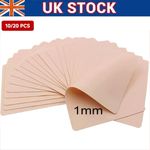10/20pcs Tattoo Practice Fake Skin Blank Sheets 1mm Thick Quality Synthetic HOT