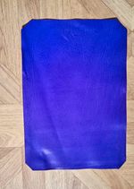 Purple Cow Leather Piece 33x23cm 0.9mm for Crafts, Handbags, Belts, Linings