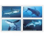 2017 Mint US Sharks Pane of 20 Forever Stamps Scott# 5227a (MNH) - 100 PCS TOTAL