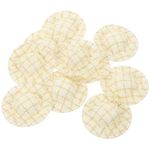 12pcs Miniature Hats Tiny Straw Hats Craft Knitting Hats Dollhouse Decoration