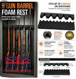 Foam Gun Rack for Storage Safe Rifles and Shotgun Buffalo Brattonsound Infac🇬🇧