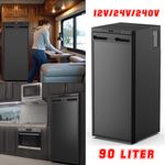 90L CR90X 12V 24V RV Campervan Compressor Fridge Freezer App Control Motorhome