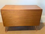 TEAK BEAVER AND TAPLEY MEDIA UNIT RECORD CABINET MID CENTURY RETRO