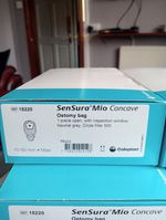 10 Coloplast SenSura Mio Concave ostomy bag Pouch ref 18220 expires 2028