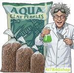 CANNA Aqua Clay Pebbles Hydroponics Garden Decretive indoor plants mix with coco