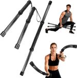 2 Cordless Battle Ropes Portable Workout Ropes for Home Cardio & Muscle Training