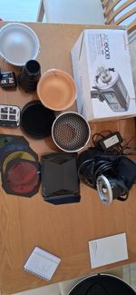 Godox AD600B HSS Outdoor Flash Strobe Light + AD-H600B Flash Extension Head