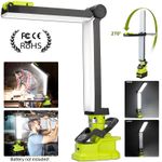 Cordless LED Work Light for Ryobi 18V ONE+ Plus Li-ion Battery 2400LM Flashlight