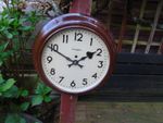 SMITHS/GENALEX SECTRIC WALL CLOCK OVERHAULED/ SERVICED/ LUBRICATED RUNNING WELL