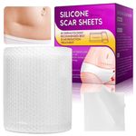 Silicone Scar Sheets Soft Tape for Scars Removal Reusable & Easy-Tear Surgery