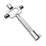 Locksmith Tool Cam Turner Cylinder Gauge Spindle Turner Lock Cylinder Rod Silver