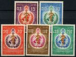 Laos 1968 SG#237-241, 20th Anniv Of WHO MNH Set #D58931