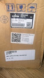 Mitsubishi Heavy Industries Air Conditioning  Motor ,DC Mhi Ssa512t116