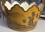 French Chinoiserie Tole Cachepot / Planter Possibly by Gherardo Degli Albizzi