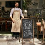 Extra Large Magnetic A-Frame Chalkboard Sign Sidewalk Easel Pizarra Board Show