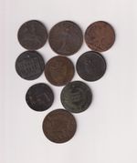 VERY NICE LOT OF 1700`S-1800`S TOKEN MIXED GRADE KK380