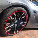 Alloy Wheel Protector Universal Rim Protect Prevent Kerbing 13-24" 8 colours