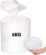 MH Home Hollowfibre Stuffing 2KG Soft Filling for Toys Pillows Cushions