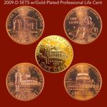2009-D SET  w/Gold-Plated Presidency Cent - Collector's Set BU UNC