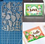 Metal Cutting Dies Mushroom Scrapbooking Embossing Paper Card Crafts Stencils 