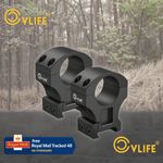 2x Scope Ring Mount 25.4mm / 30mm / 34mm for 20mm Picatinny or 11mm Dovetail