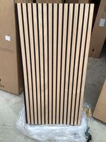 SlatFusor 80Hz 600mm x 1200mm x 170mm - Black/Oak Veneer.