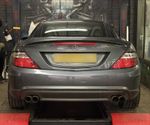 MERCEDES SLK STAINLESS STEEL RESONATOR DELETE SUPPLIED & FITTED