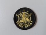 Cyclists Touring Club CTC York Rally Sew-On Patch Badge, Cycling Memorabilia