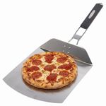55cm Stainless Steel Pizza Spade Peel Paddle Turner Server Foldable Rubber Grip