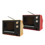 1:12 Scale Dollhouse TV for Girl Dolls DIY Dollhouse Scene Mini Working TV